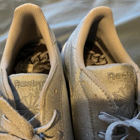 Diamond Silver Reebok Classics - Picture 4 of 11